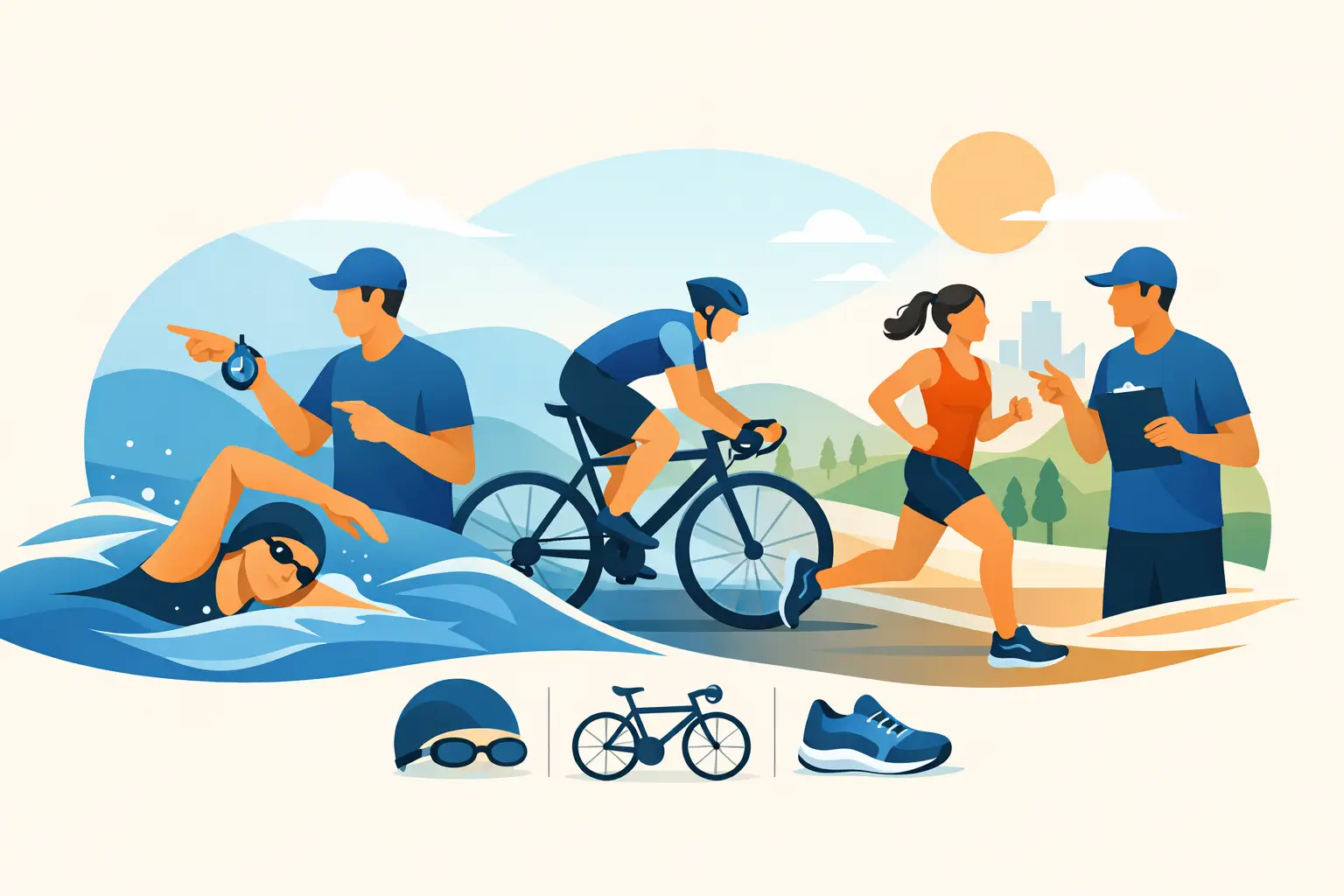 How a Triathlon Coach for Beginners Helps