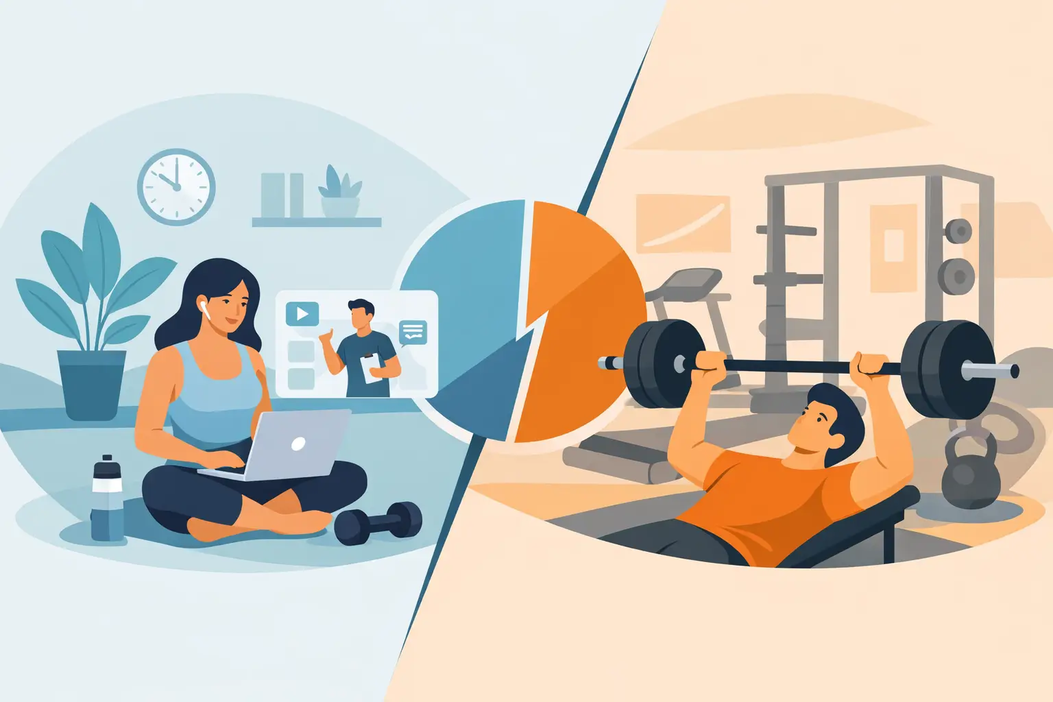 Online Coaching Versus Gym Membership Compared